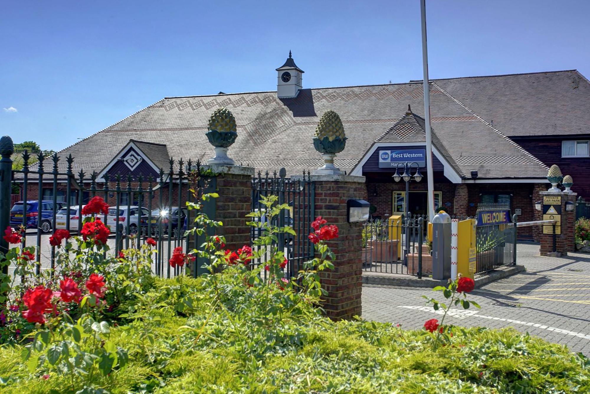 Best Western Manor Hotel Gravesend Esterno foto